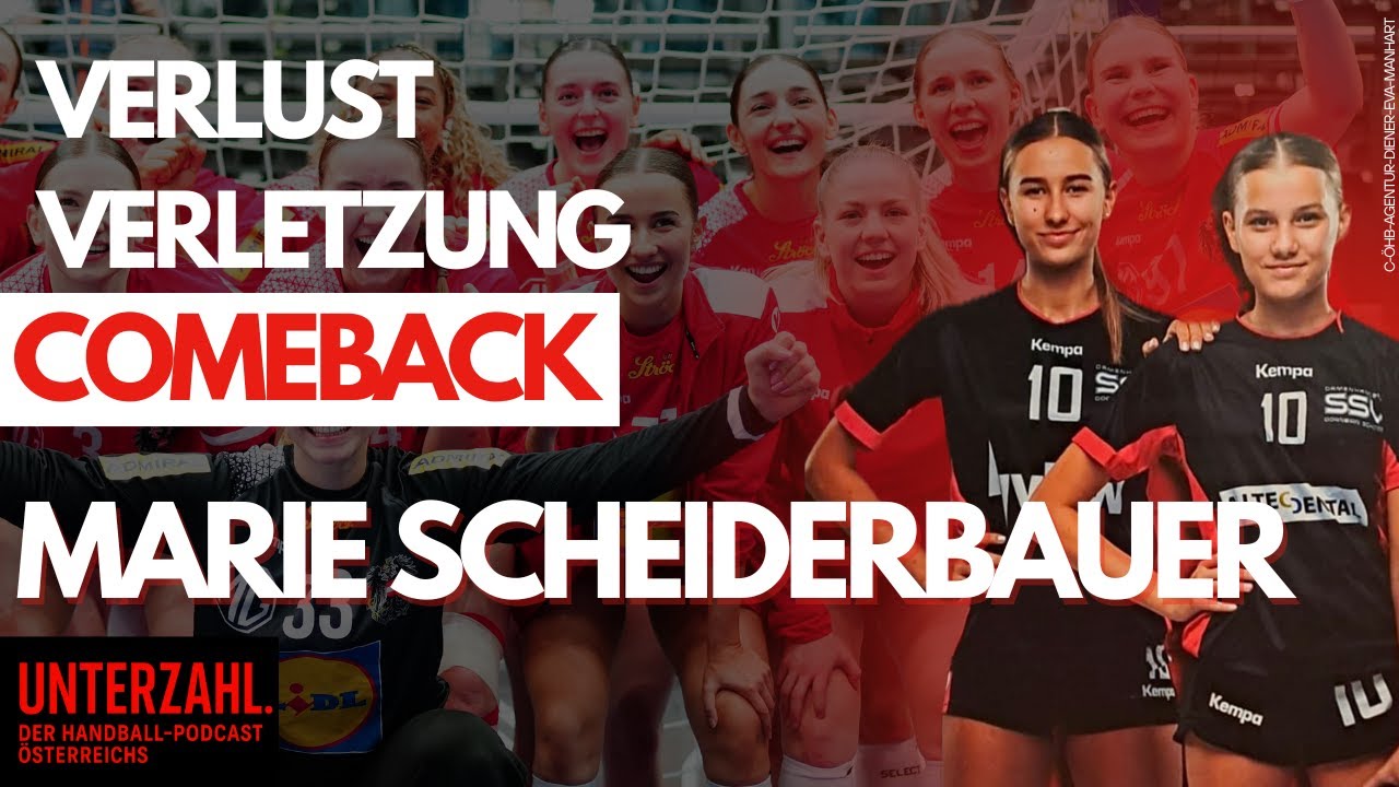Thumbnail: UNTERZAHL. #14 - Verlust, Verletzung, Comeback: Marie Scheiderbauer über ihren Weg zurück